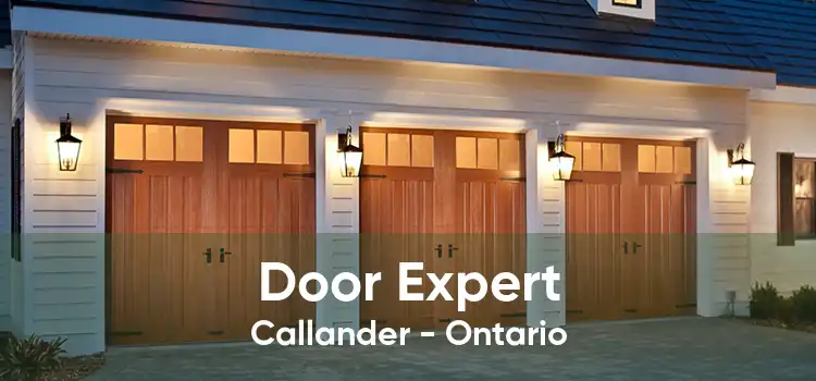 Door Expert Callander - Ontario