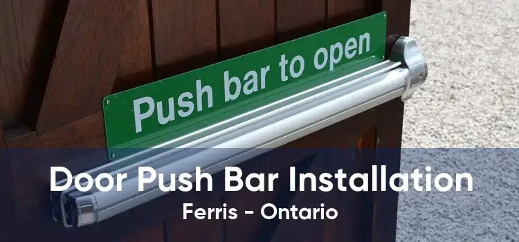 Door Push Bar Installation Ferris - Ontario