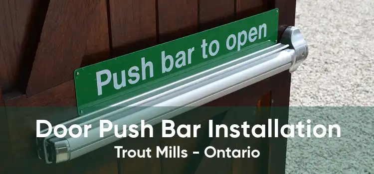 Door Push Bar Installation Trout Mills - Ontario