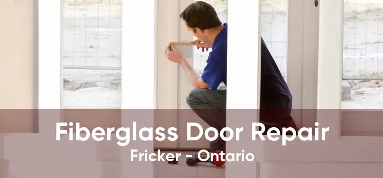 Fiberglass Door Repair Fricker - Ontario