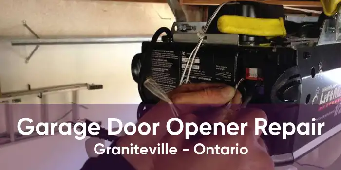 Garage Door Opener Repair Graniteville - Ontario