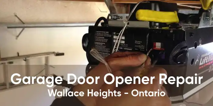 Garage Door Opener Repair Wallace Heights - Ontario