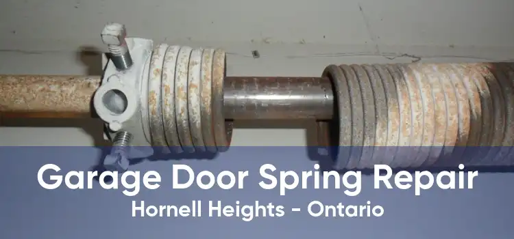 Garage Door Spring Repair Hornell Heights - Ontario
