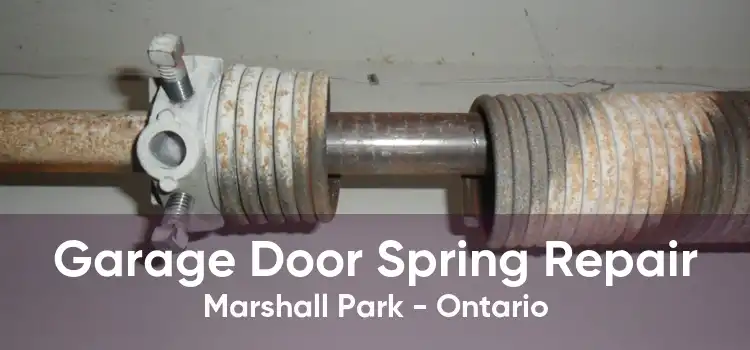 Garage Door Spring Repair Marshall Park - Ontario