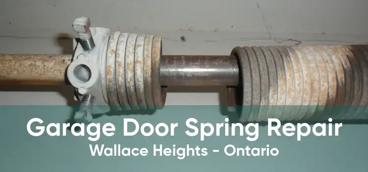Garage Door Spring Repair Wallace Heights - Ontario