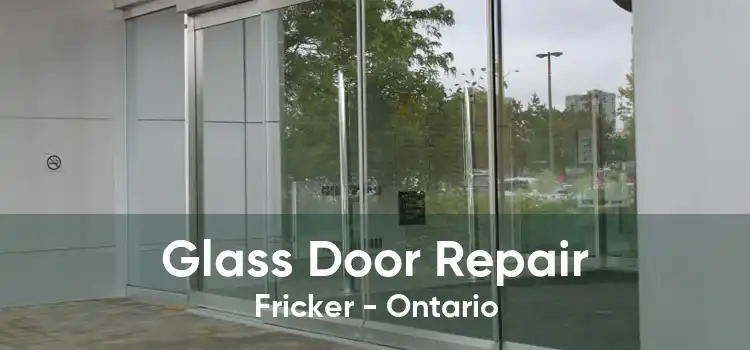 Glass Door Repair Fricker - Ontario