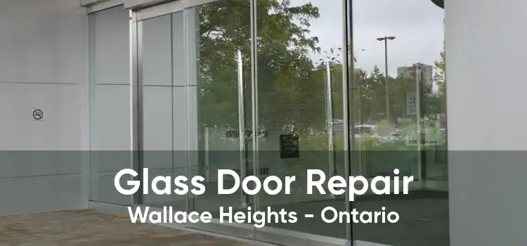 Glass Door Repair Wallace Heights - Ontario