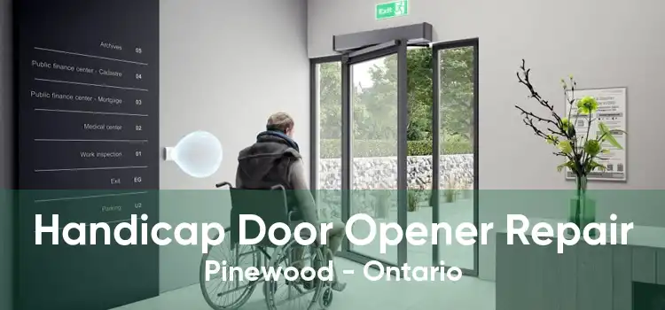 Handicap Door Opener Repair Pinewood - Ontario