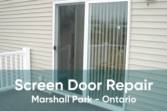 Screen Door Repair Marshall Park - Ontario