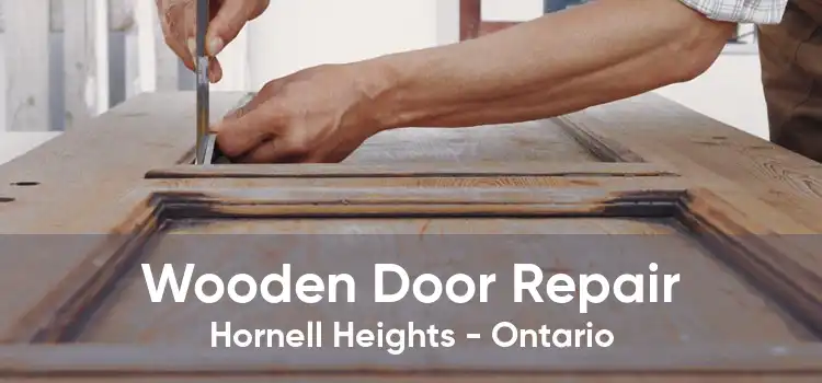 Wooden Door Repair Hornell Heights - Ontario