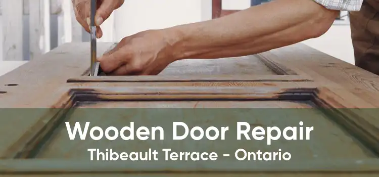 Wooden Door Repair Thibeault Terrace - Ontario