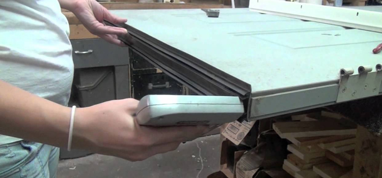 damaged steel door repair Tweedsmuir
