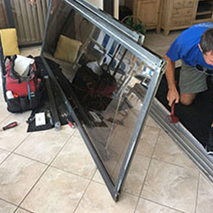sliding glass door frame repair Tweedsmuir