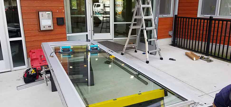 storefront door glass replacement Tweedsmuir